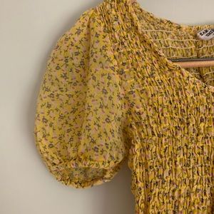 SOLD Vintage Floral Top